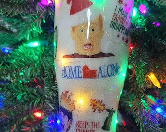 Home Alone Light Up Tumbler