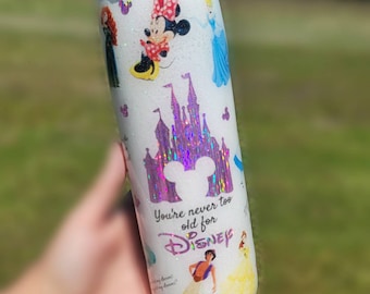 Princess Tumbler Customizable