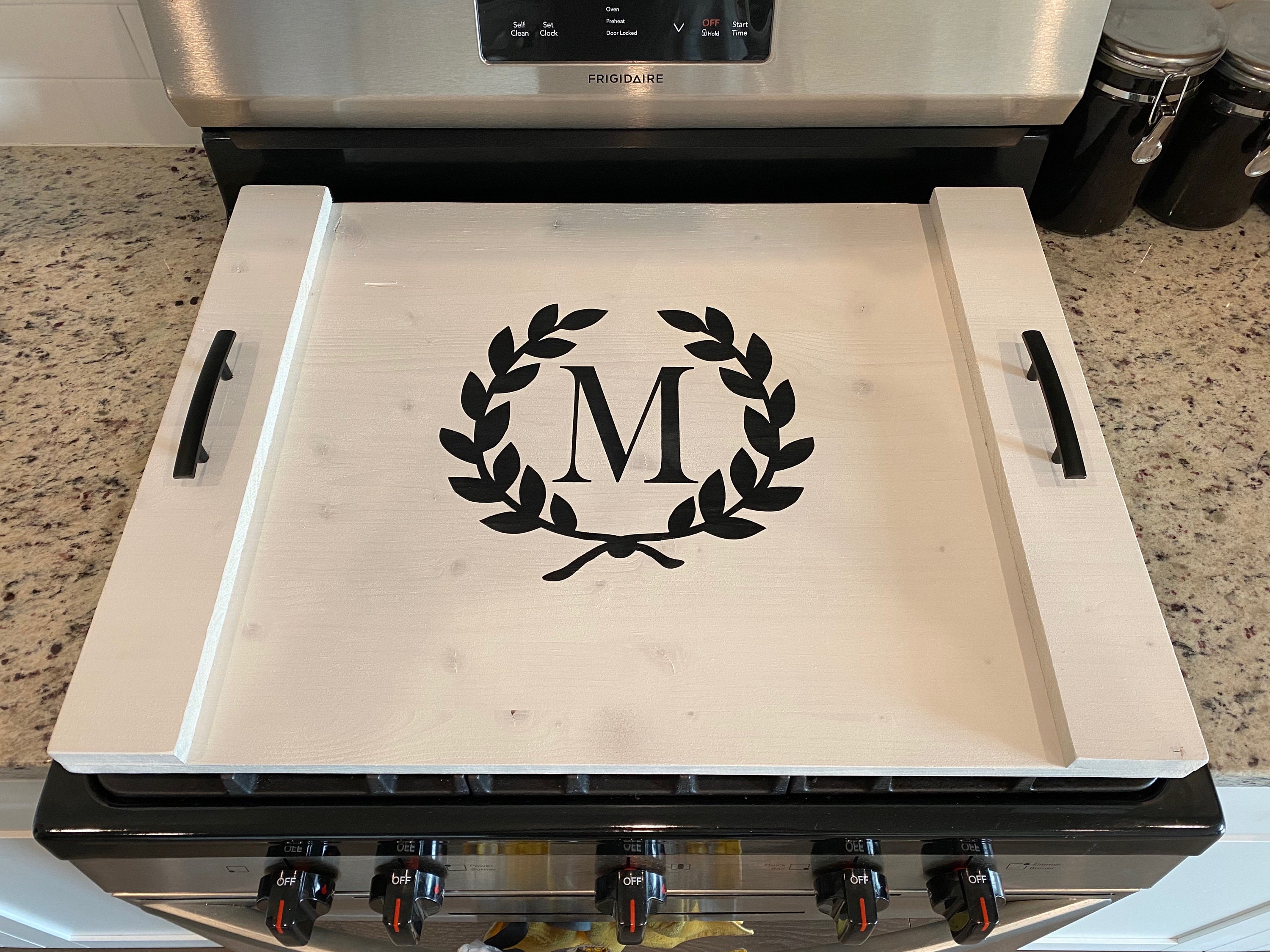 Stove Top Cover Board Noodle Board Home Decor Country Etsy