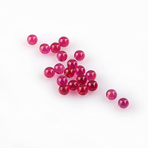 BERACKY 4mm Ruby Pearls 10 pack