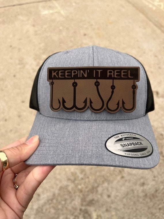 Keeping It Reel Hats Fishing Hat Fish Hook Hat Hat for Fisherman