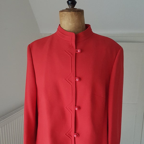 Rotes Blazer-Jäckchen Vintage #32042