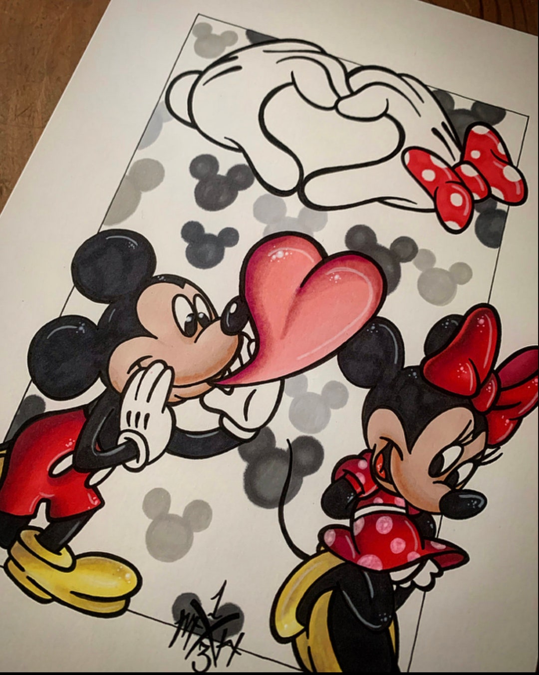 Mickey Mouse Art Print - Etsy
