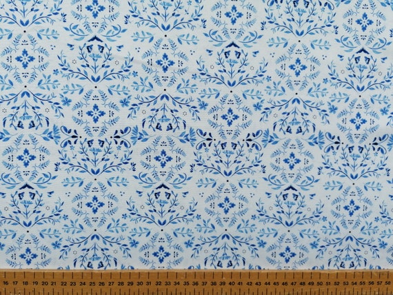 White With Delft Blue Tile Like Design From Bequest Range by White With Delft Blue Tile Like Design From Bequest Range by