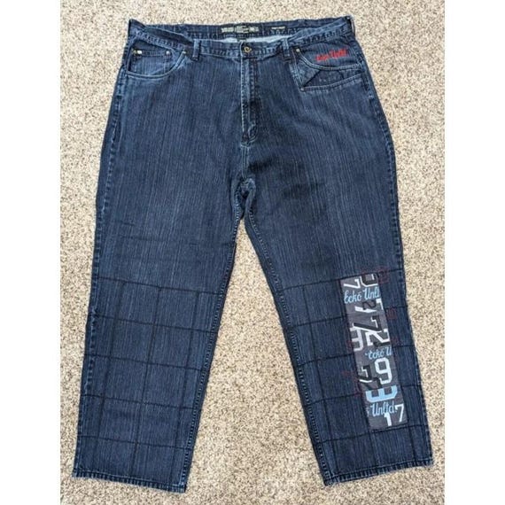 パンツ ecko unltd complex denim foundry ECKO UNLTD. DENIM FOUNDRY Jeans Vintage Cargo 100% Cotton