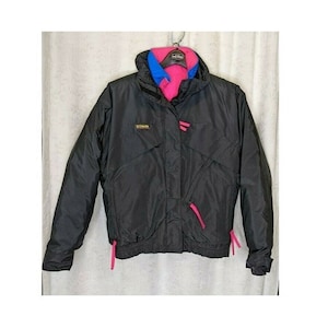 Vtg Columbia Sportswear Whirlibird Winter Skijacke & Liner Mantel Damen Medium