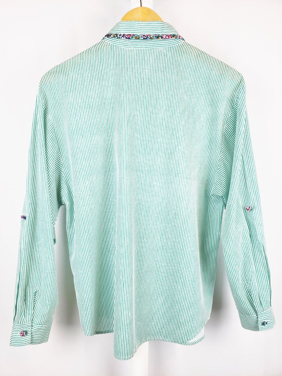 90s Striped Sequin Blouse (S/M) main image 1