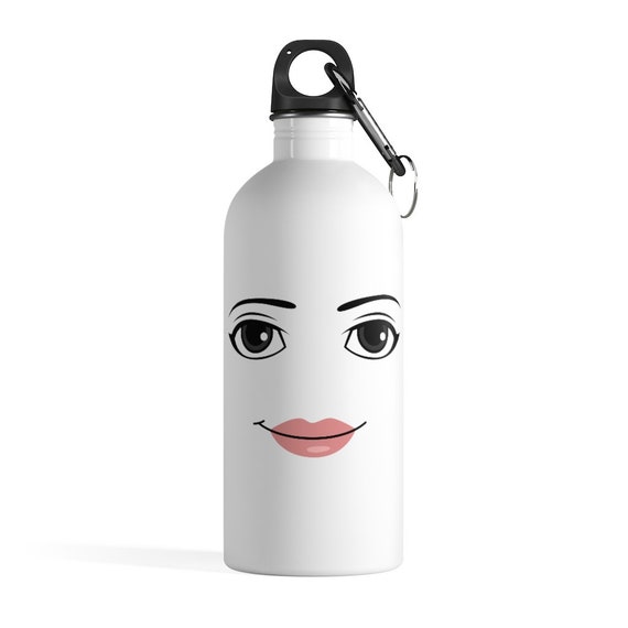 Roblox Woman Face Girl Meme Stainless Steel Water Bottle 14 Oz Etsy - roblox cute girl face
