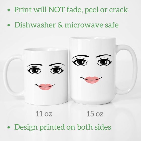 Roblox Woman Face Mug Funny Girl Cute Gamer Birthday Gift Hot | Etsy Roblox Woman Face Mug Funny Girl Cute Gamer Birthday Gift Hot | Etsy