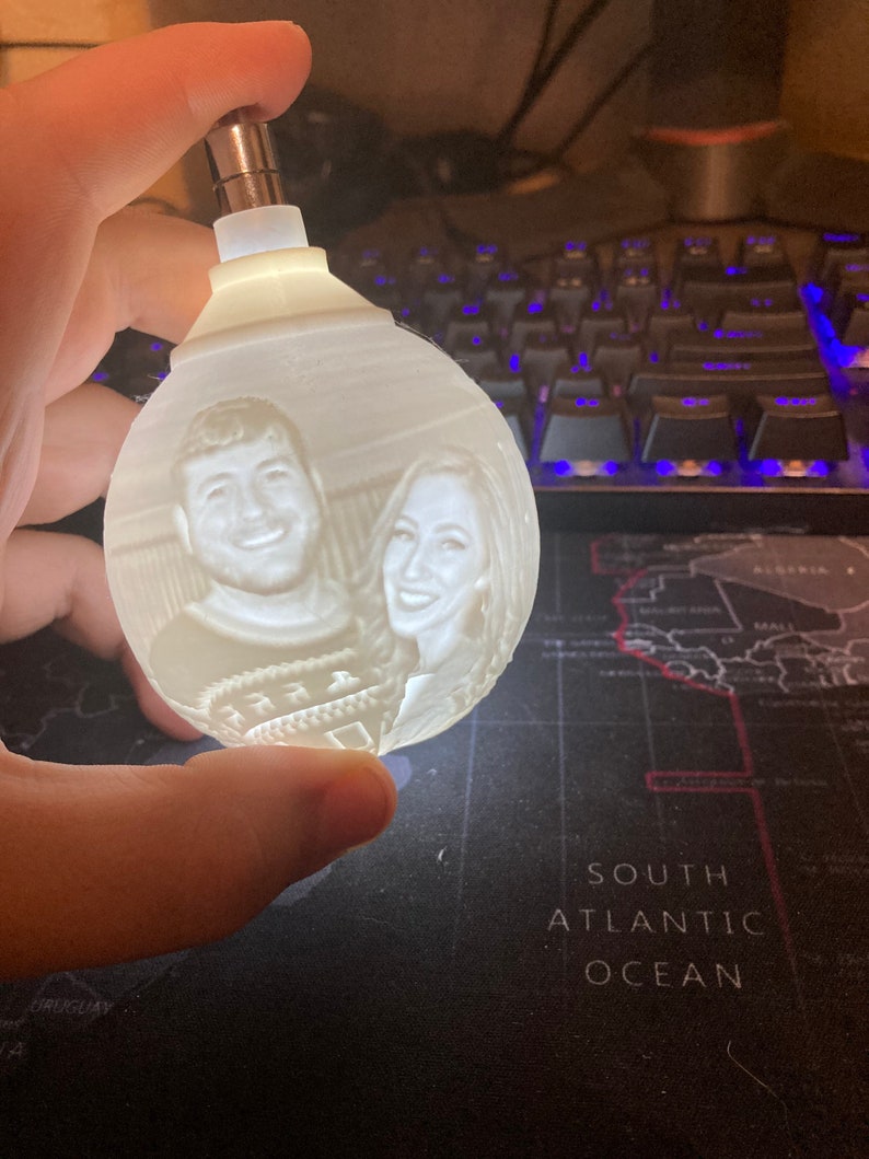 Lithophane Ornament Etsy