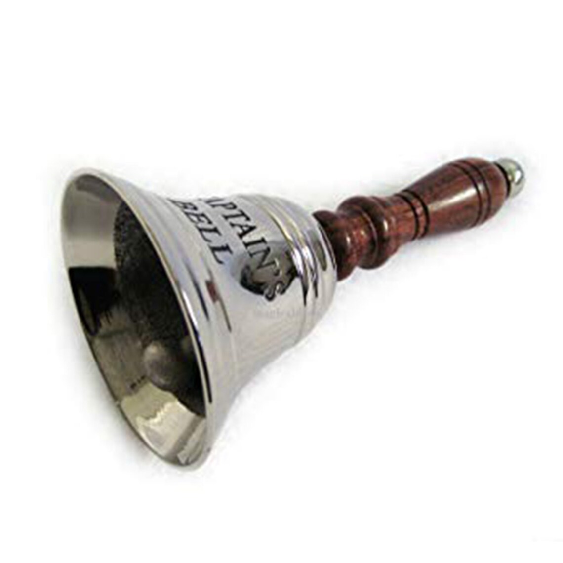 Personalized Brass Handheld bell with wooden handlev Bulk Etsy