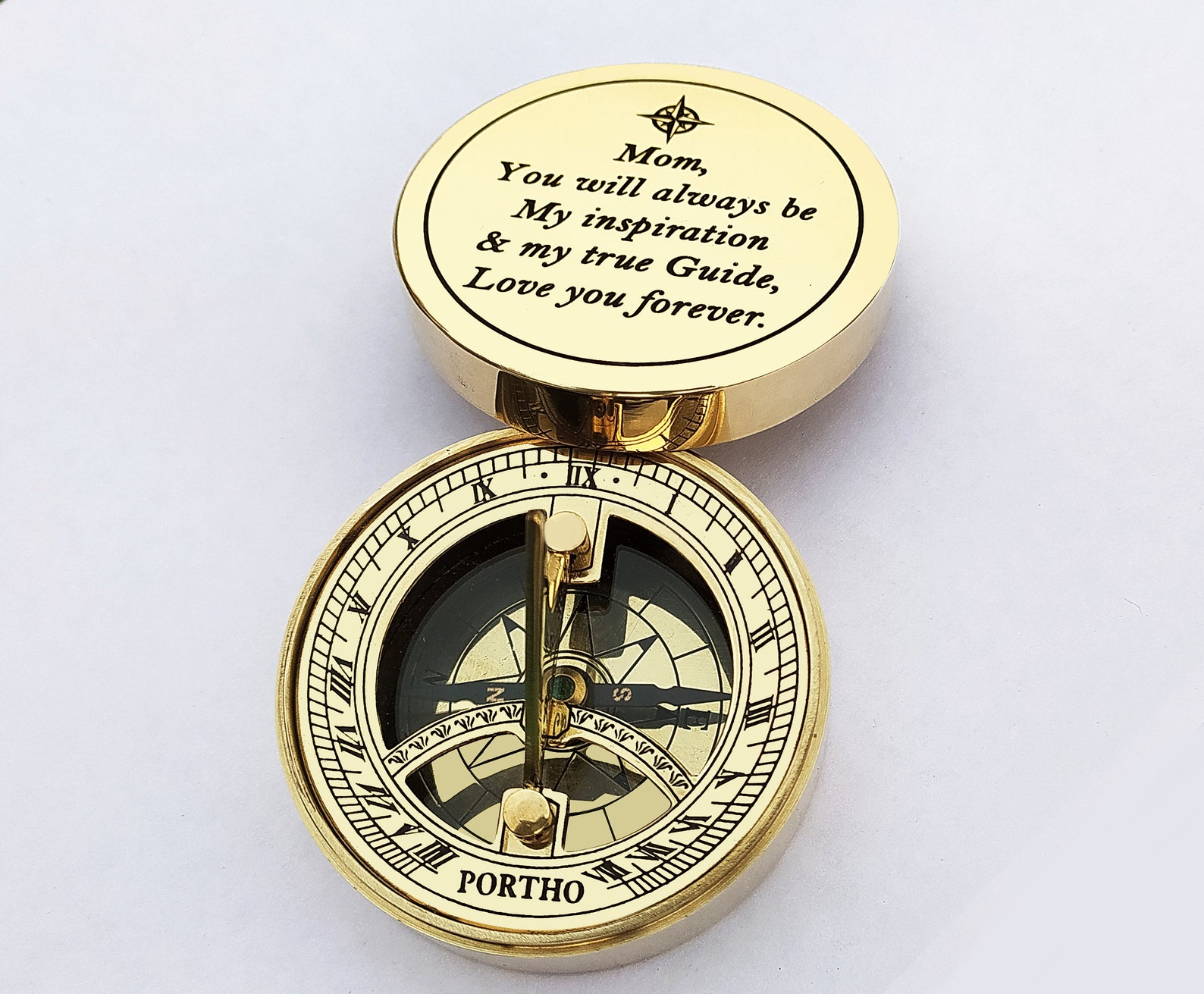 Personalized Compass and box Multipurpose gift compass for Etsy