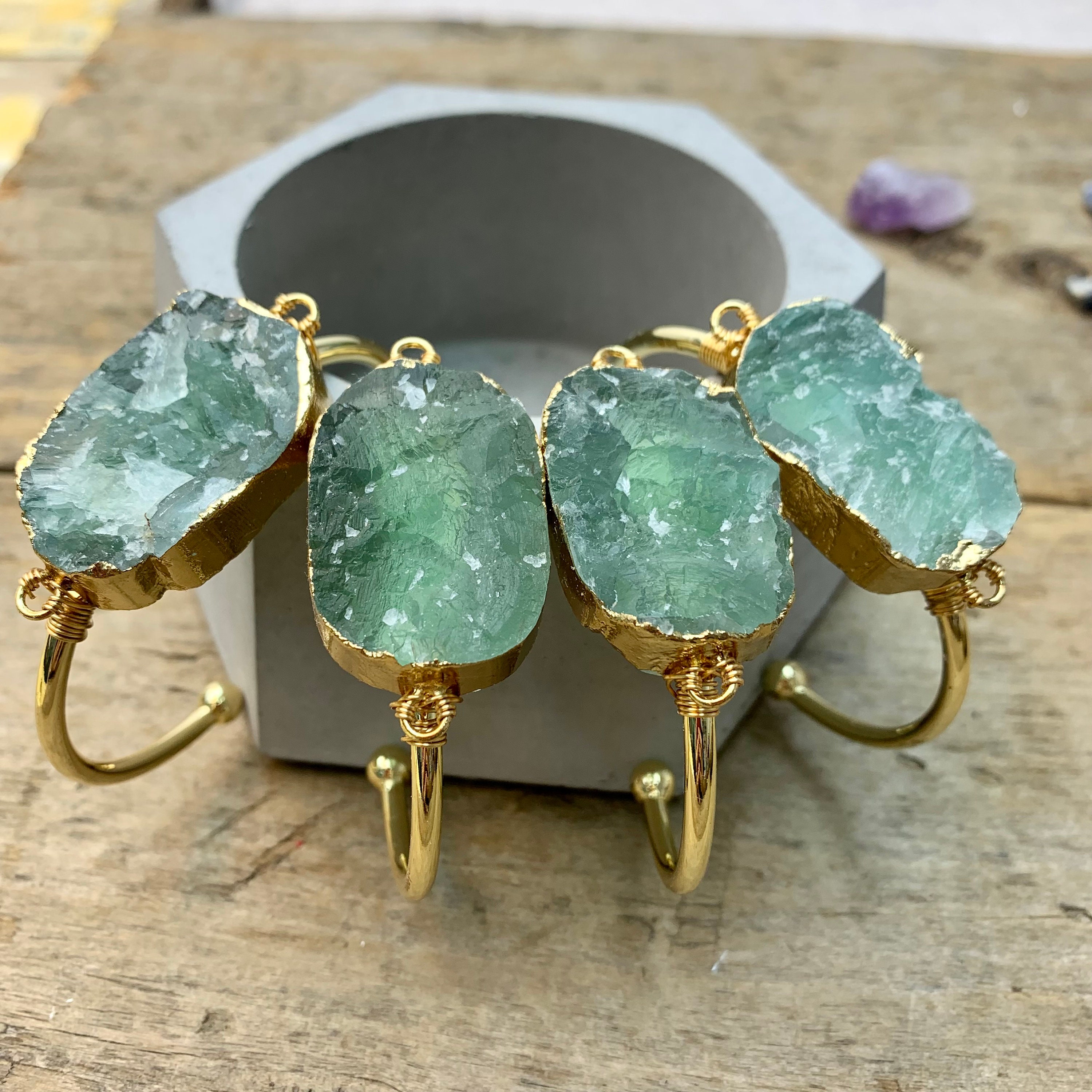 Aventurine Bangle Etsy