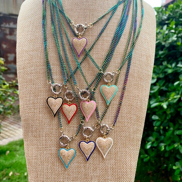 Fine Enamel Jewelry Etsy