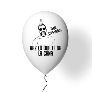 Bad Bunny Balloon V2 | Conejo Malo | El Ultimo Tour del Mundo | Bad Bunny Birthday Balloon | Bad Bunny Accessories | Bad Bunny Party