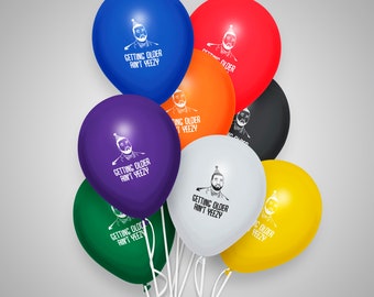 Yeezy Balloon Bundle | Kanye West Balloon | Ye Birthday | Kanye West Theme Birthday | Birthday Balloons | Party