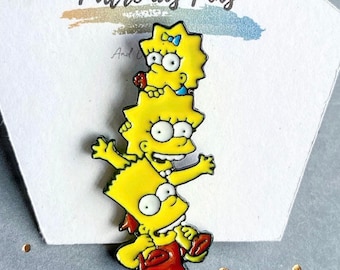Insignia del Pin de Los Simpson