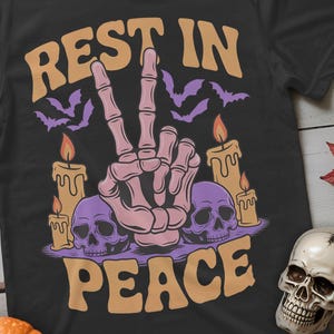 Gothic Halloween Skeleton PNG, Gothic Skeleton Hand Halloween PNG, Creepy Halloween PNG, Retro Spooky Halloween Sublimation, Skull Halloween