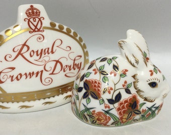 Royal Crown Derby Rabbit - Etsy
