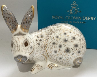 Royal Crown Derby Rabbit - Etsy