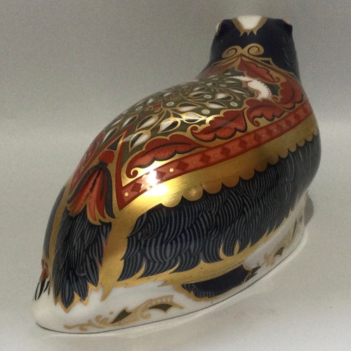 BOXED Royal Crown Derby MOONLIGHT BADGER shops Paperweight