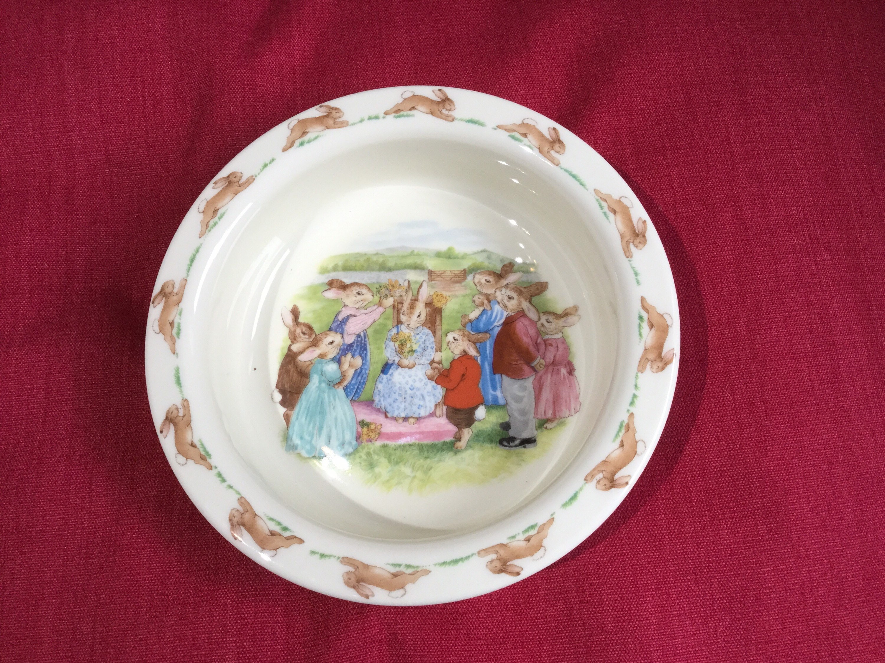 Royal Doulton Bone China Bunnykins Child's Etsy