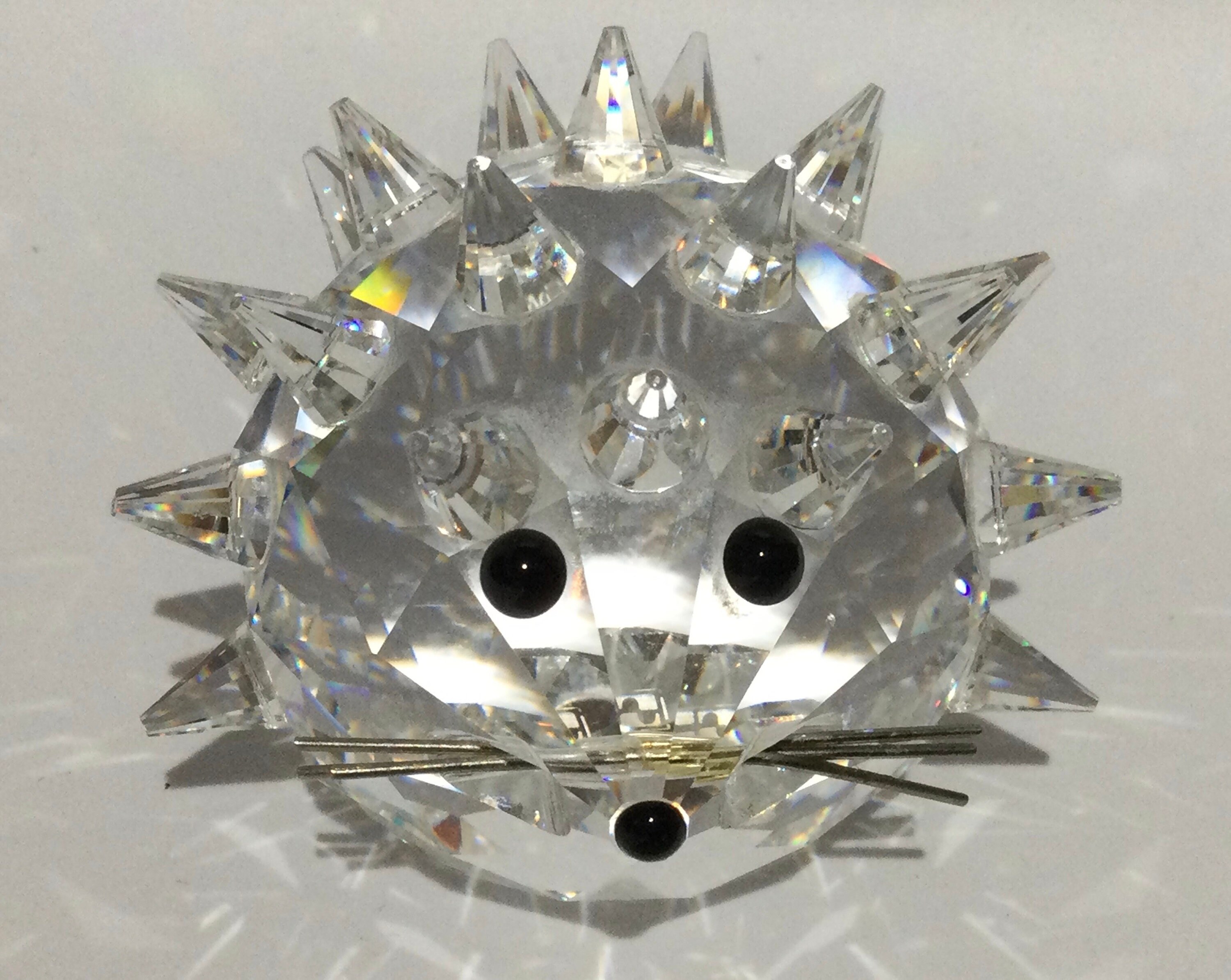 LARGE Swarovski Crystal HEDGEHOG 010019 Etsy
