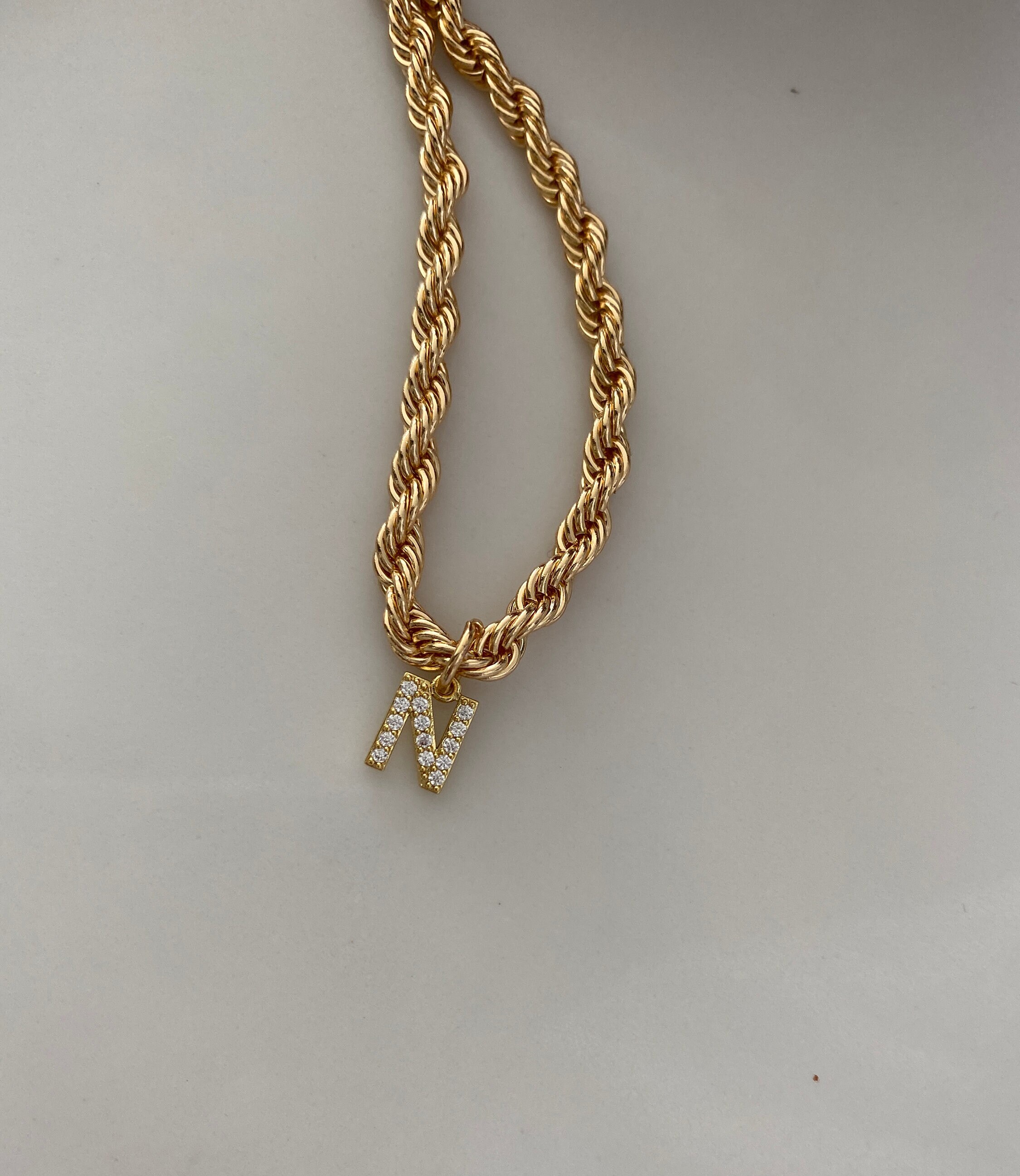 Collana Con Ciondolo Con Lettera Iniziale Personalizzata - Foto 10