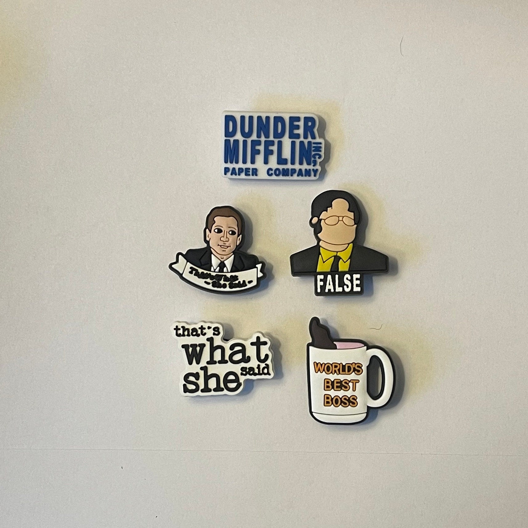 The Office Dunder Mifflin Logo Jibbitz™ charms - Crocs