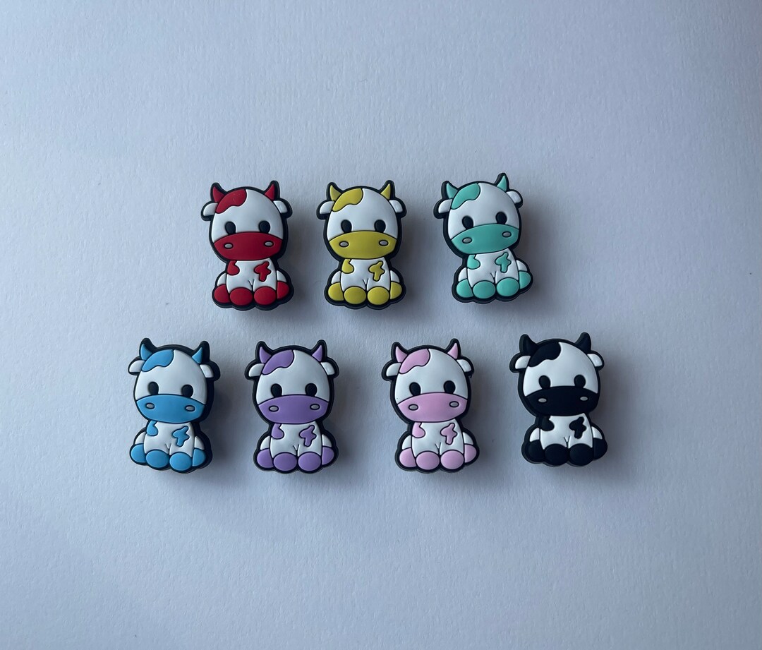 Cow Croc Charm Croc Jibbitz Croc Pin Badge Shoes Accessories Cow