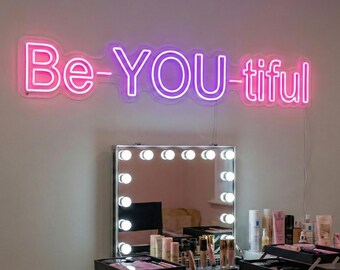 Be-You-Tiful – Fashion & Beauty Loft – Individuelle LED-Neonbeleuchtung – Moderne Lichtdekoration für Zuhause, Bar und Geschäft | Neon Art Line