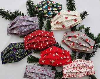 Christmas Mask Etsy