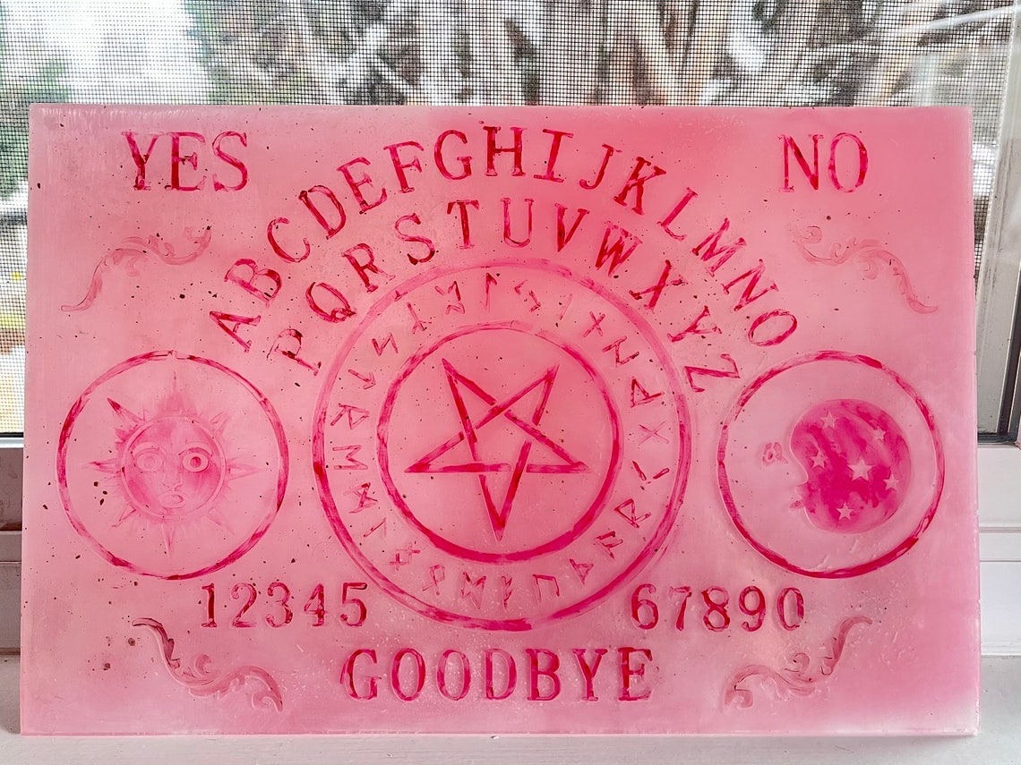 Pink Ouija Board Etsy