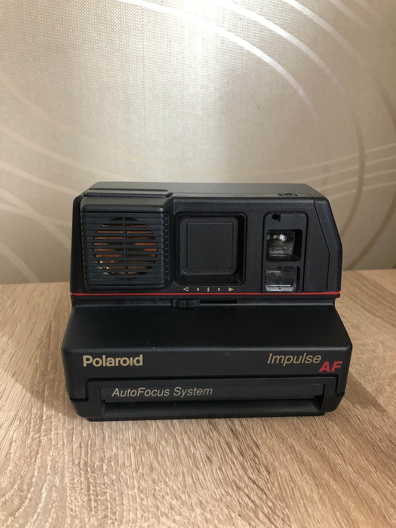 Vintage Polaroid Impulse Autofocus 600 Camera Polaroid Etsy