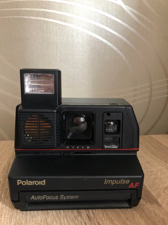 Vintage Polaroid Impulse Autofocus 600 Camera Polaroid Etsy