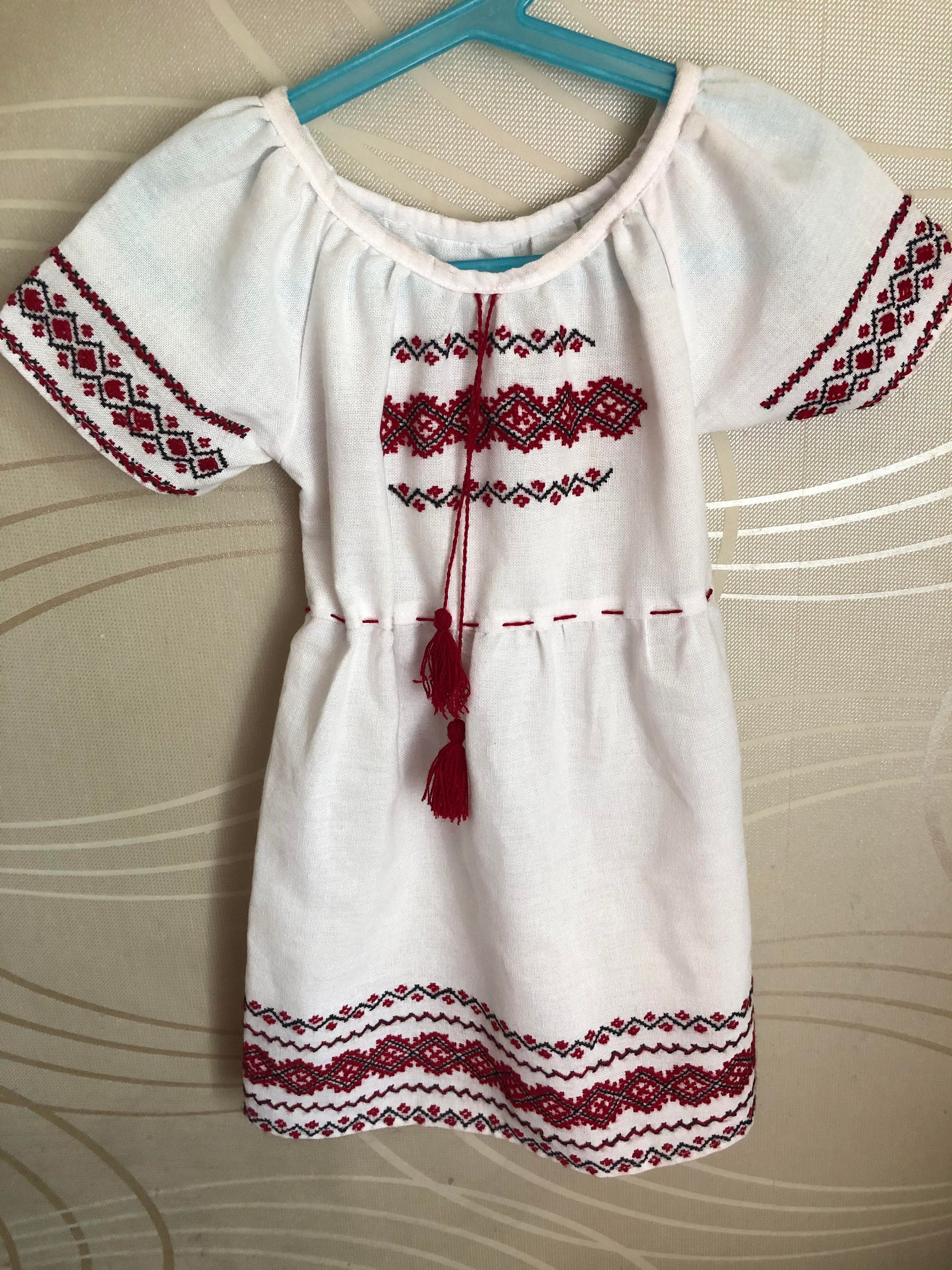Ukrainian embroidered dress for toddlersembroidered dress Etsy