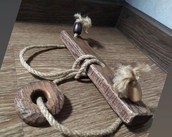 Juego de rompecabezas de tablones: rompecabezas de madera