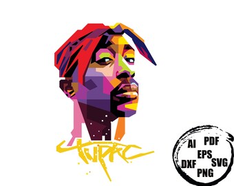 Tupac Svg Etsy