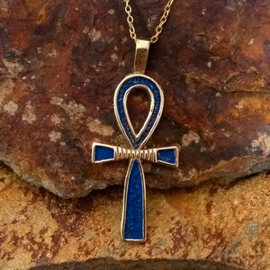Key of Life Pendant, Ankh, Egyptian Cross, Egyptian Amulet, Ancient Egyptian Jewelry, Egyptian Jewelry, Antique Jewelry, Vintage Jewelry