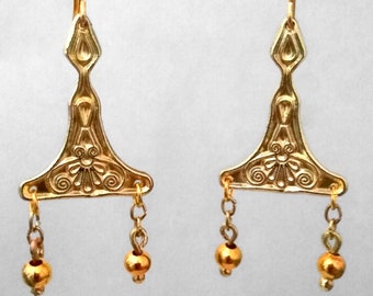Pendientes griegos antiguos, joyas griegas antiguas, joyas griegas antiguas, pendientes griegos antiguos, joyas históricas, joyas vintage