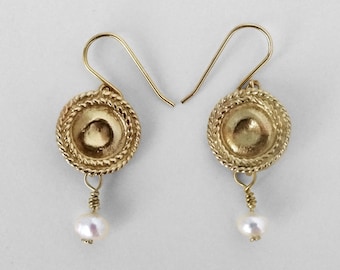 Pendientes de la antigua Roma: joyas históricas, ganchos hipoalergénicos