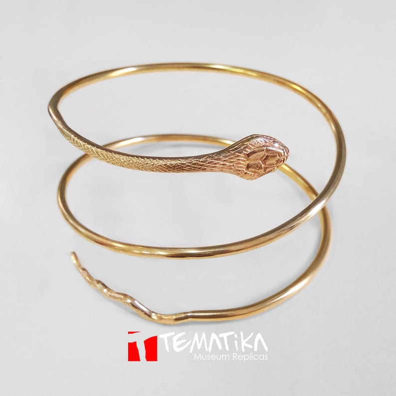 Ancient Egyptian jewelry Snake jewelry Snake bracelet Etsy