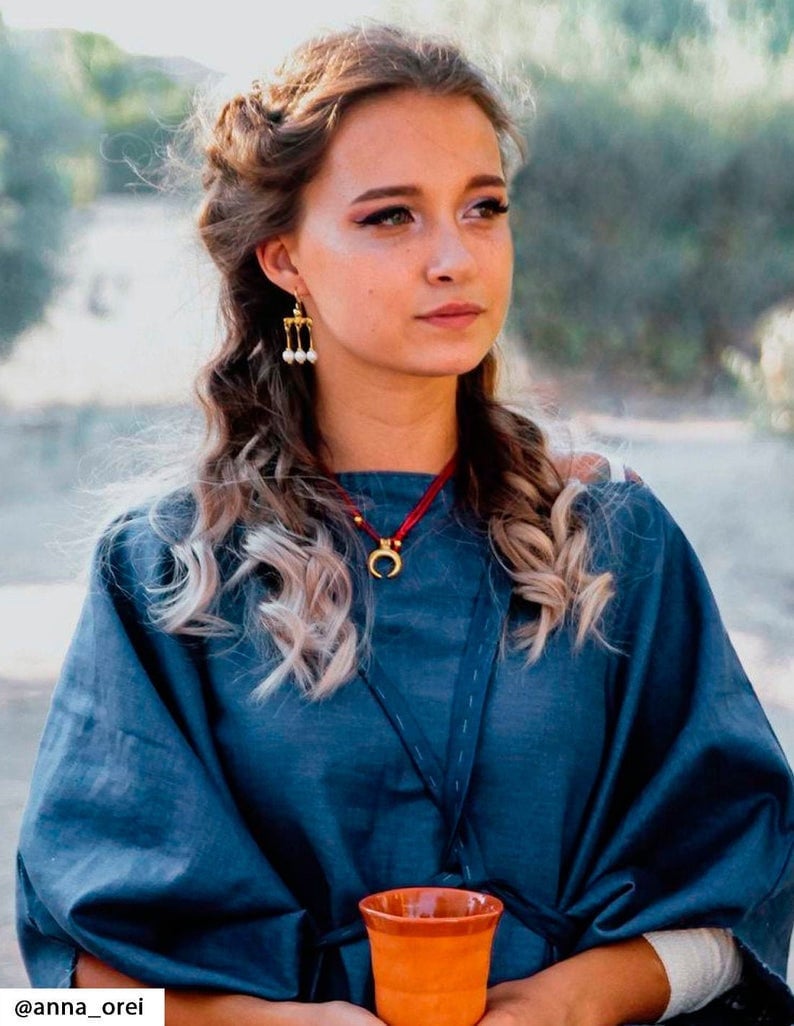 Lunula Amulet Ancient Roman Jewelry Lunula Pendant Crescent Etsy