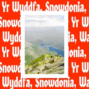Pico da Montanha Snowdonia, País de Gales, Impressão de Fotografia, Arte de Parede da Inglaterra, Reino Unido, Decoração de Parede, Impressões Giclée