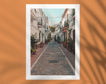 Marbella Photography Print, Espagne Wall Art, Spanish City, Wall Decor, Giclée Prints