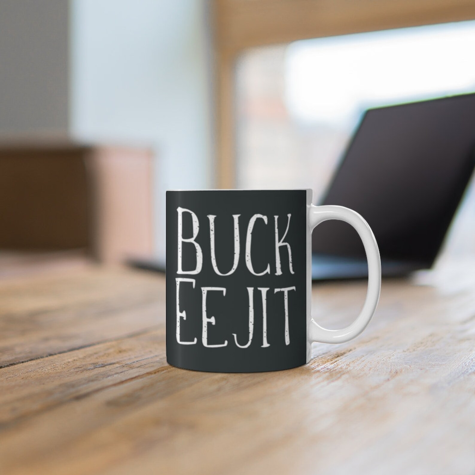 Buck Eejit / Funny Irish mug / Northern Irish gift / Northern Etsy