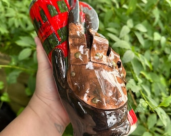 3D Freddy krueger  glove tumbler A nightmare on elm street
