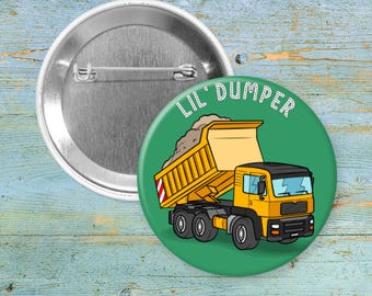 Little Dumper - Round Button items, Magnet