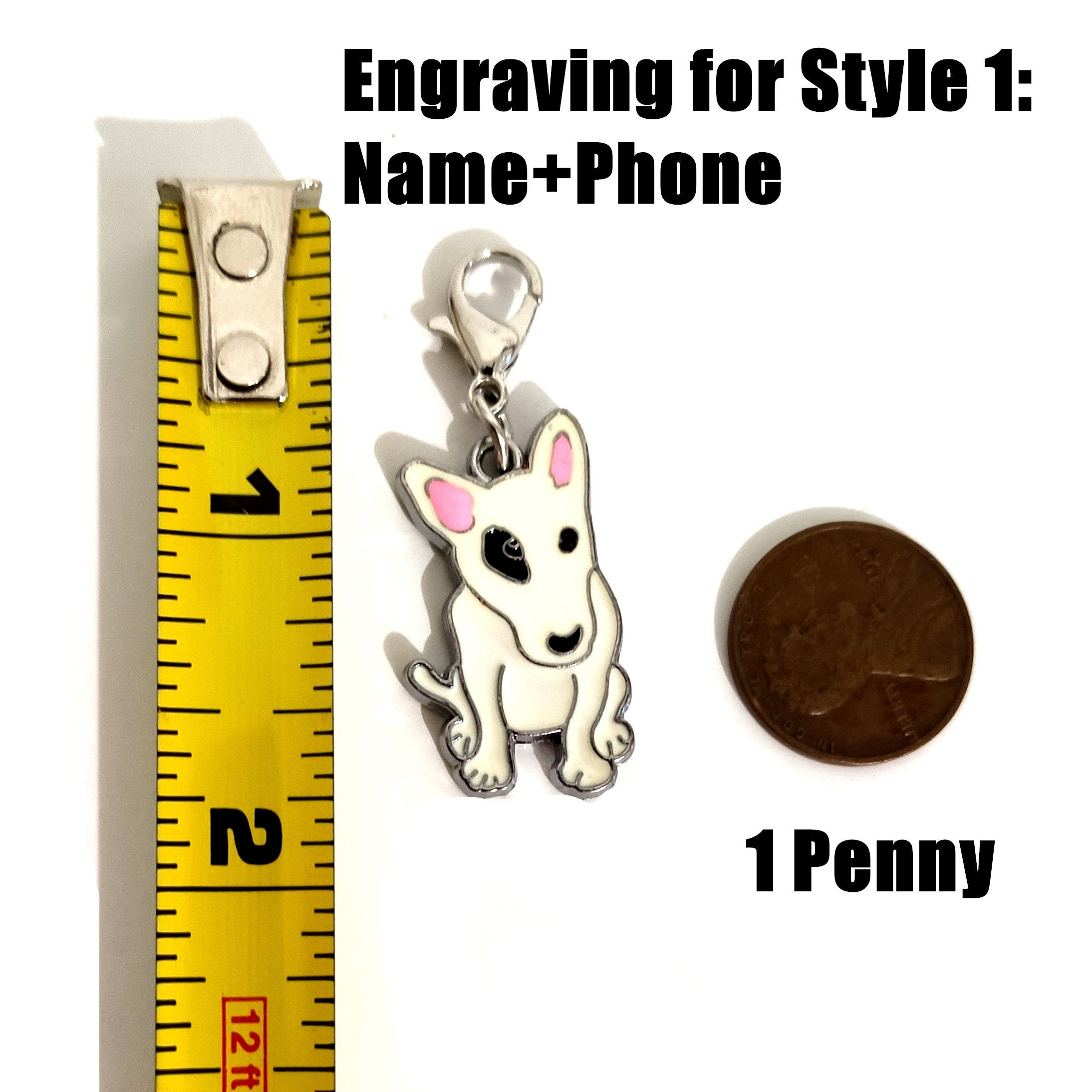 Personalized Dog Name Tag Engraved Tag Collar ID Tag Etsy