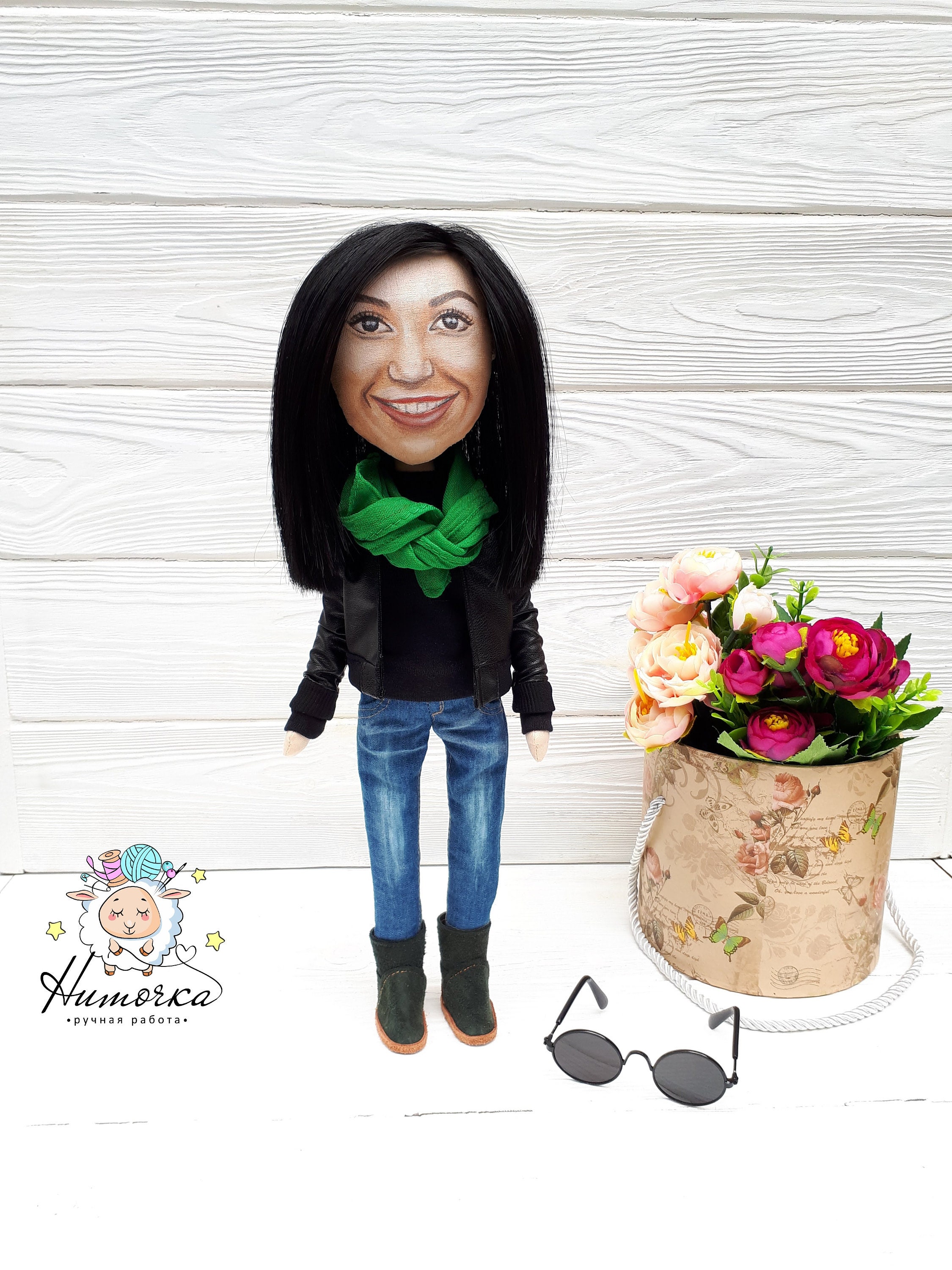Doll From Photo Selfie Doll Lookalike Doll Custom Portrait Etsy